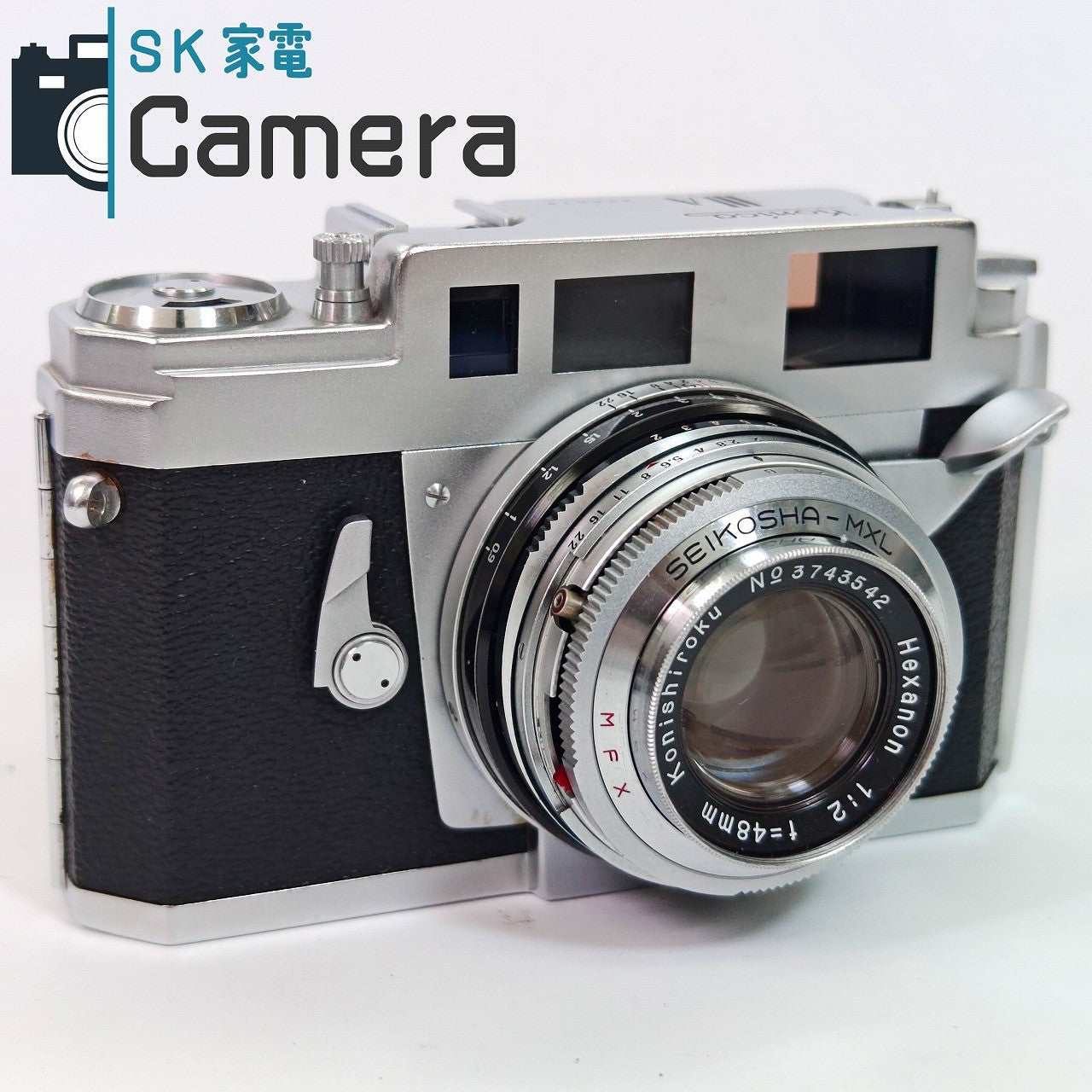 中古】 KONICA IIIA Hexanon 48mm F2 コニカ レンジファインダー