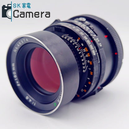 【中古】 MAMIYA-SEKOR C 180ｍｍ F4.5 マミヤ セコール シャッターOK