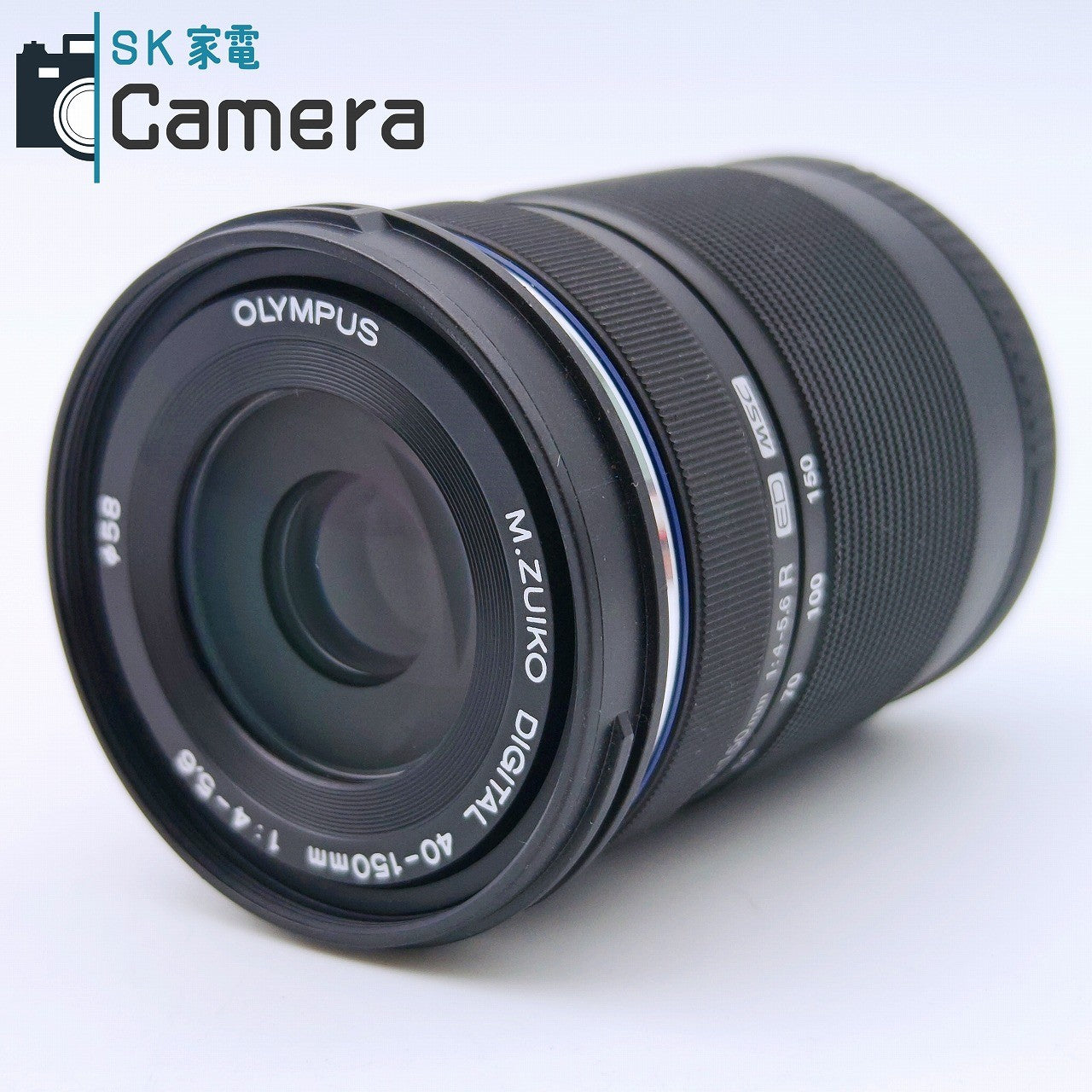 【中古】 OLYMPUS M.ZUIKO DIGITAL 40-150ｍｍ F4-5.6 R ED MSC オリンパス マイクロフォーサーズ ブラック