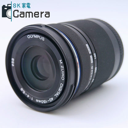 【中古】 OLYMPUS M.ZUIKO DIGITAL 40-150ｍｍ F4-5.6 R ED MSC オリンパス マイクロフォーサーズ ブラック