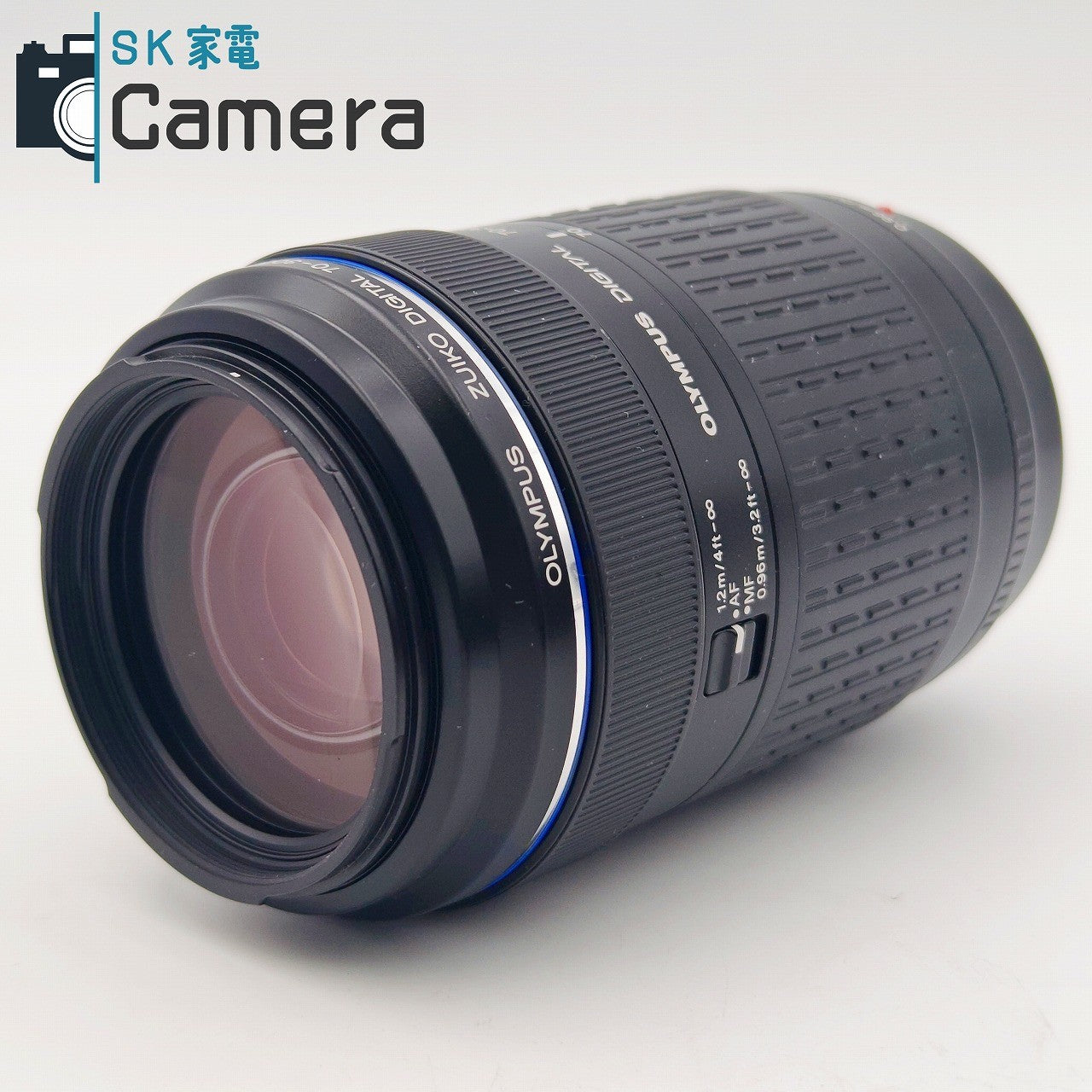 【中古】 OLYMPUS DIGITAL 70-300ｍｍ F4-5.6 ED フード付 フォーサーズ 美品