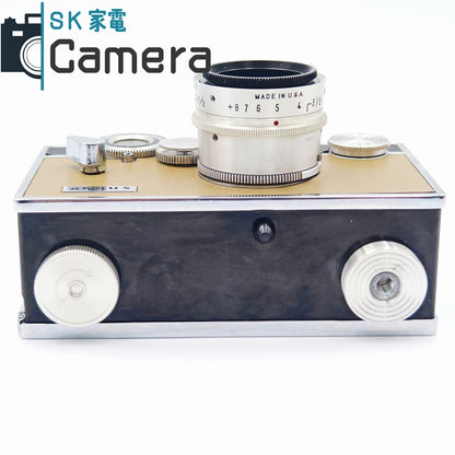 【中古】 argus 50mm F3.5 アーガス MADE IN USA レンジファインダー