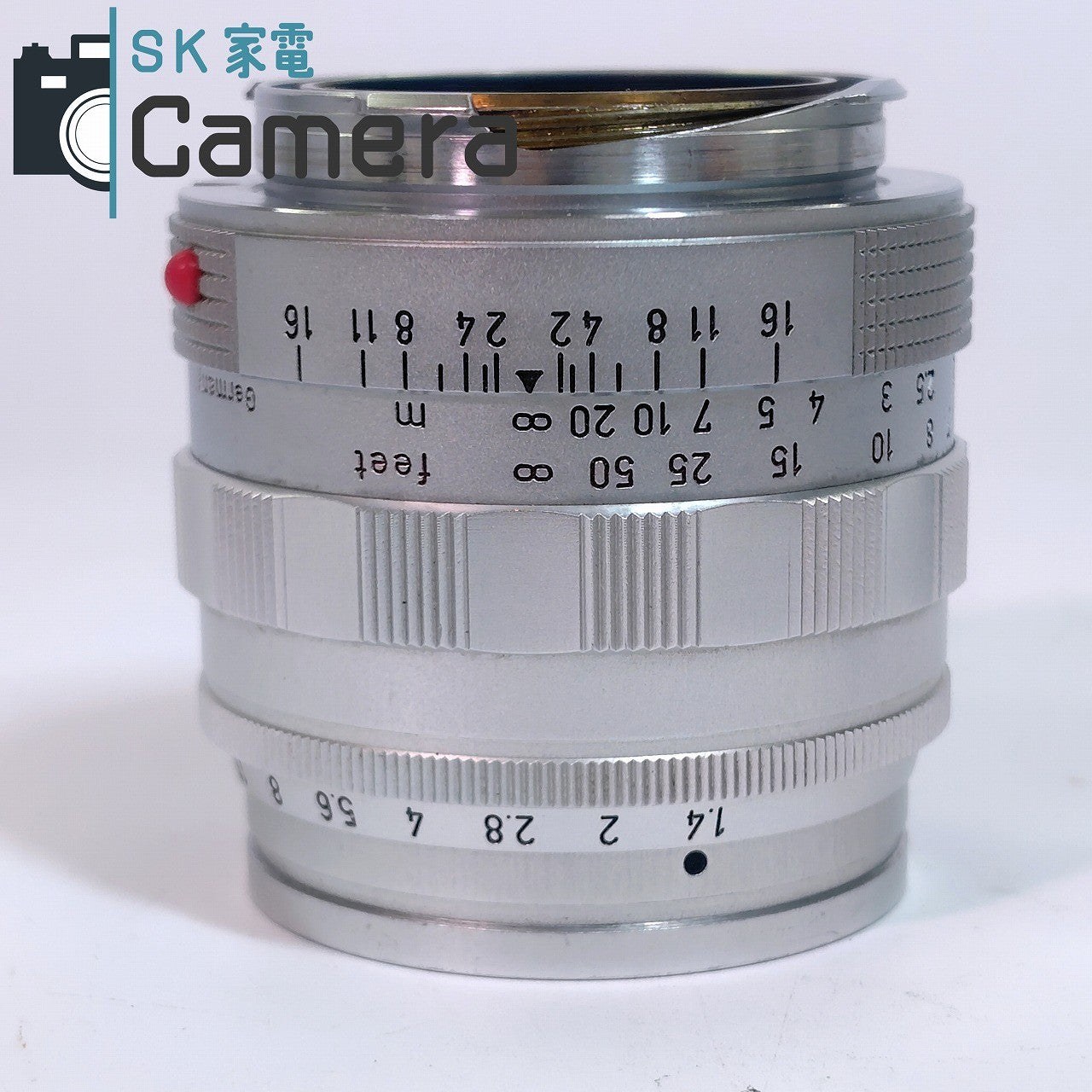 LEICA SUMMILUX 50ｍｍ F1.4 1st 逆ローレット 2025年8月清掃済 ライカ ズミルックス 164万番台
