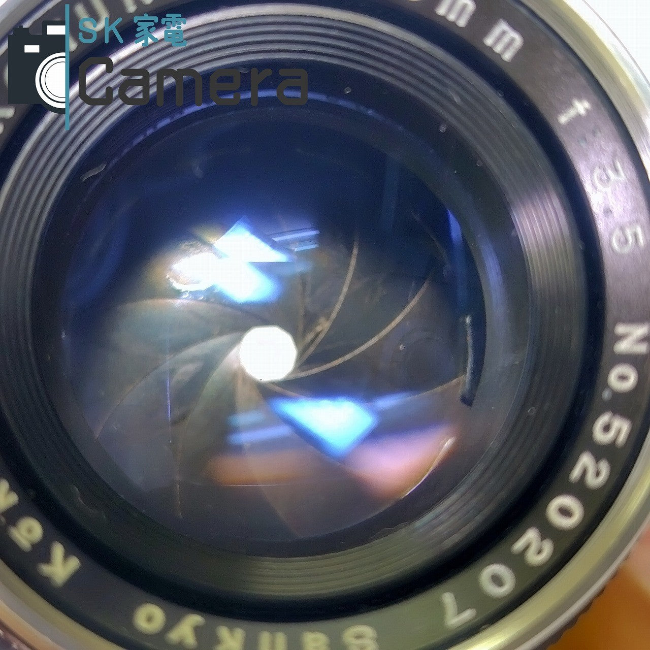 希少 KOMURA 80ｍｍ F3.5 L39 コムラ ゼブラ Sankyo Koki Tokyo キャップ Canon 34ｍｍ CLOSE-UP LENS 付