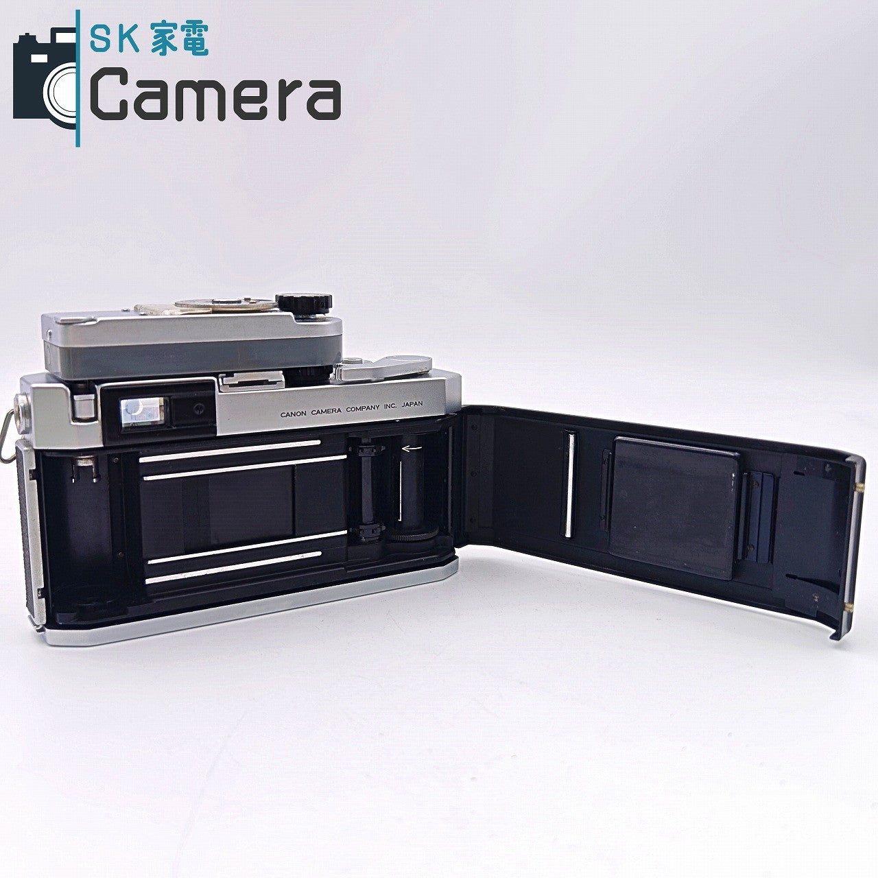 【中古】 Canon P ポピュレール レンジファインダー METER 露出計 革ケース付 キャノン