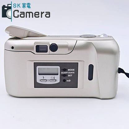 【中古】 OLYMPUS μ [mju:]-II 110 38-110ｍｍ オリンパス ミュー コンパクトフィルムカメラ テスト用フィルムにて確認済