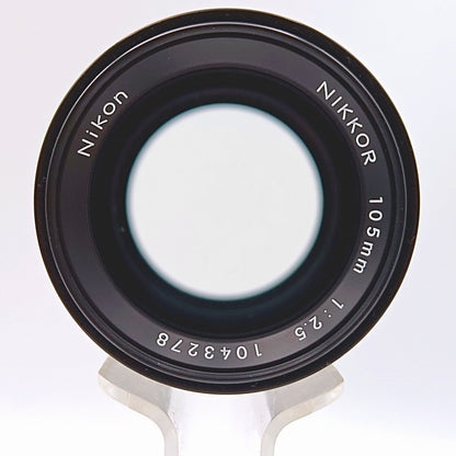 【中古】 Nikon NIKKOR 105ｍｍ F2.5 Ai-s SICコーティング ニコン キャップ付き