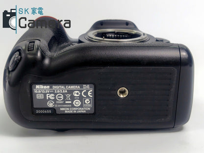 【良品】 Nikon D4 ボディ MH-26 充電器 電池2個付き ニコン