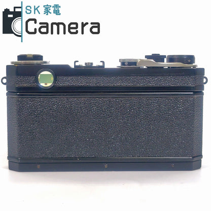 Nikon S2 後期 NIKKOR-S・C 5cm F1.4 ブラック キィートスさんにてOH済 レンジファインダー オリジナル BLACK 30日保証 美品