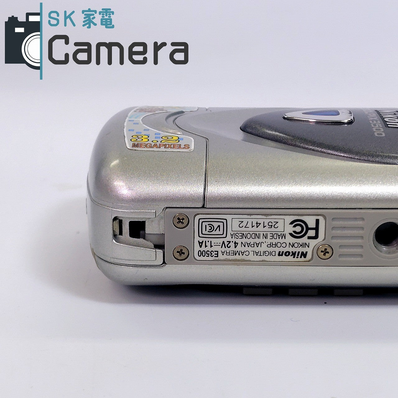 【中古】 Nikon COOLPIX 3500 ニコン クールピクス コンパクトデジタルカメラ 箱 充電器 CF16MB 付