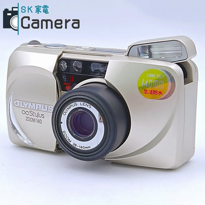 OLYMPUS Stylus ZOOM 140 ∞ 38-140ｍｍ オリンパス スタイラス コンパクトフィルムカメラ 美品