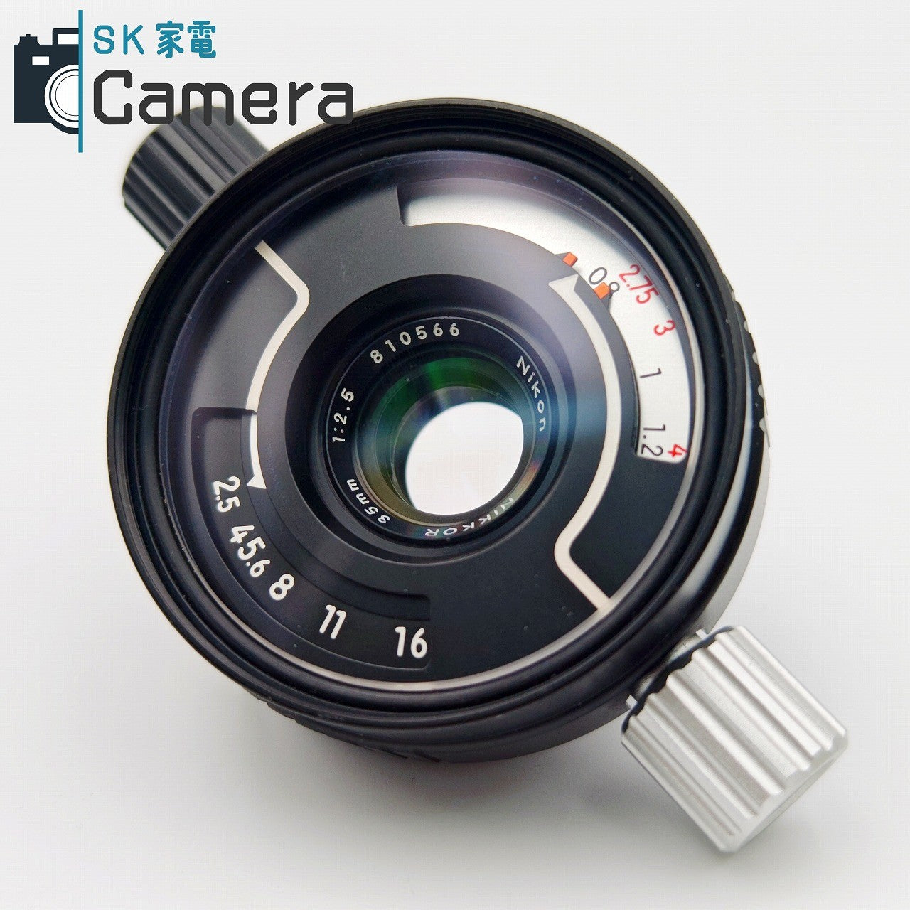 【中古】 NIKON NIKONOS-V NIKKOR 35ｍｍ F2.5 オリーブ シャッター 露出 動作 ニコン ニコノス 本体箱付