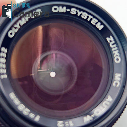 【中古】 OLYMPUS OM-SYSTEM ZUIKO MC AUTO-W 28ｍｍ F2 オリンパス キャップ付 良