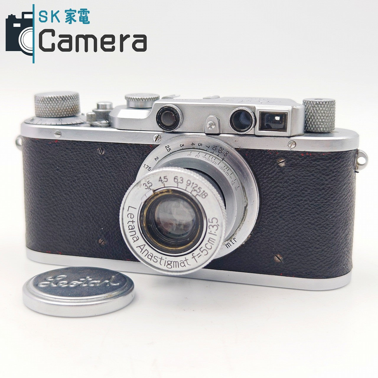 【中古】 Showa Kogaku Leotax SPECIAL A + Letana Anastigmat 5cm F3.5 L39 キャップ付 レオタックス レタナ