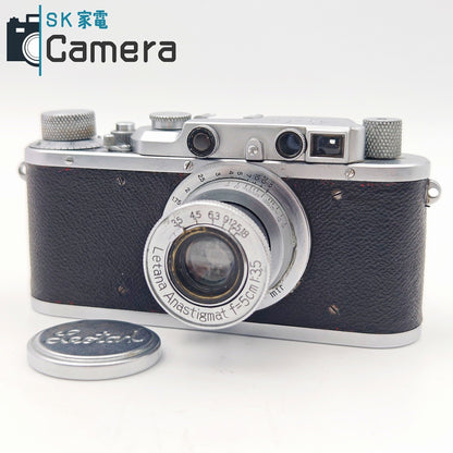 【中古】 Showa Kogaku Leotax SPECIAL A + Letana Anastigmat 5cm F3.5 L39 キャップ付 レオタックス レタナ