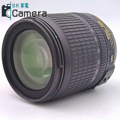 【中古】 Nikon DX AF-S NIKKOR 18-105ｍｍ F3.5-5.6 G ED VR HB-32 フード付 ニコン 美品
