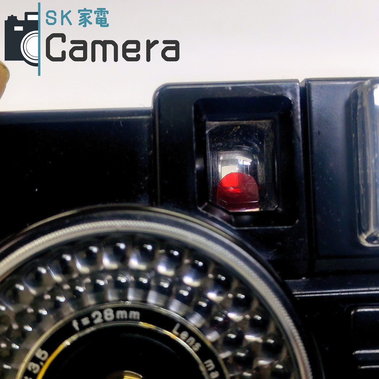 【中古】 OLYMPUS PEN EF D.ZUIKO 28ｍｍ F3.5 オリンパス コンパクトフィルムカメラ 赤ベロOK