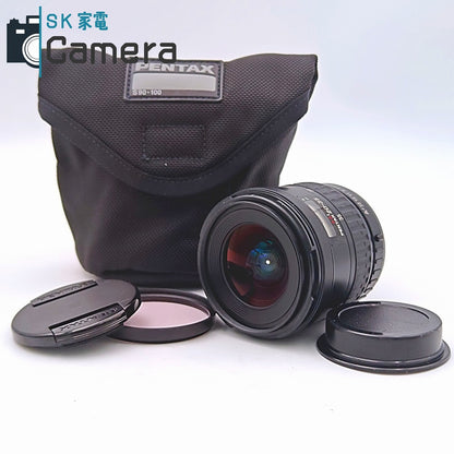 【中古】 PENTAX SMC PENTAX-FA 20-35ｍｍ F4 ペンタックス キャップ フィルター ソフトケース付
