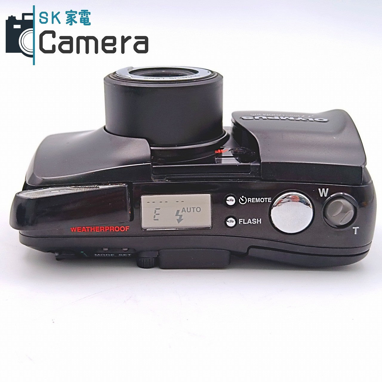 【中古】 OLYMPUS μ [mju:] - ZOOM 105 38-105ｍｍ オリンパス ミュー コンパクトフィルムカメラ ブラック