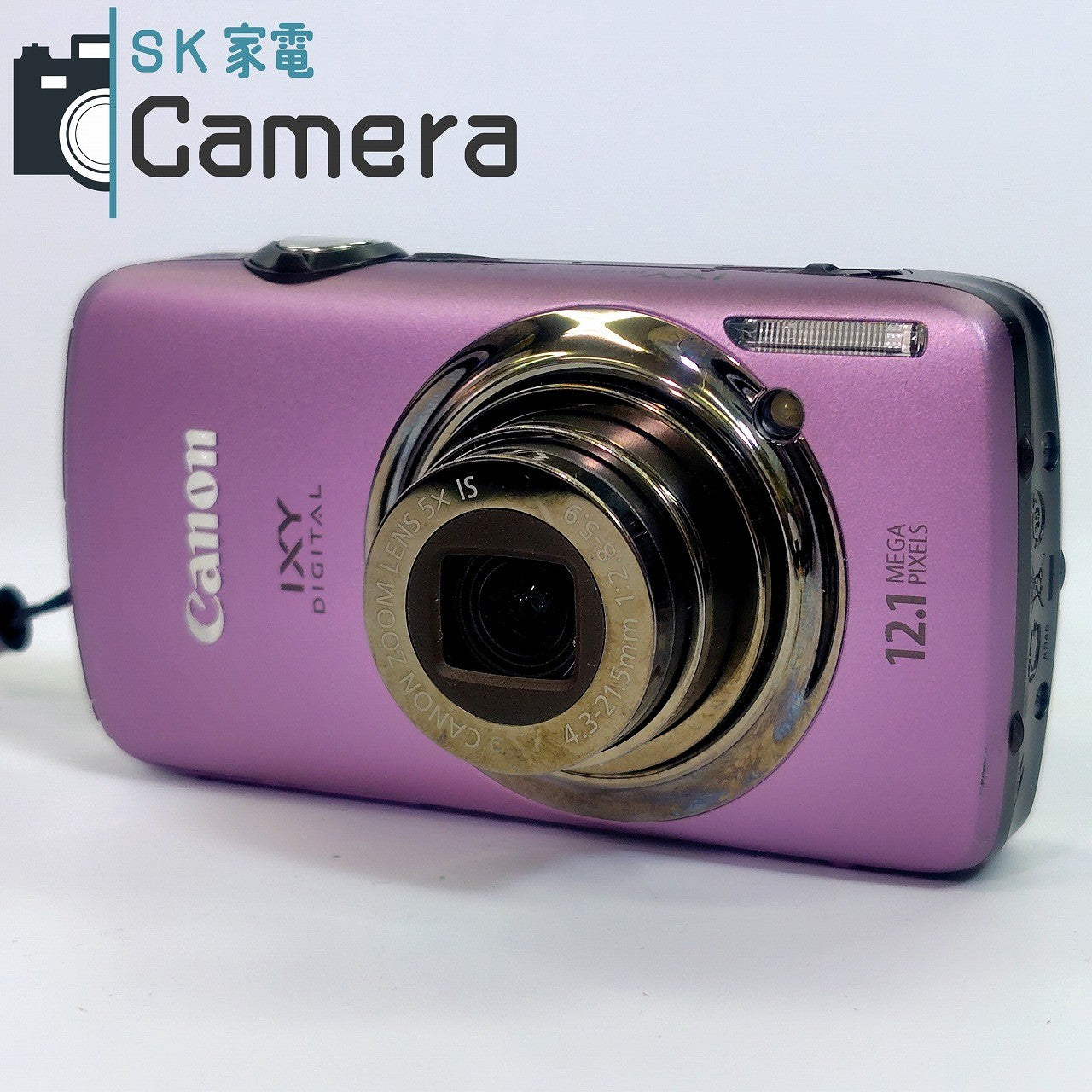 【中古】 Canon IXY DIGITAL 930IS PC1437 パープル コンパクトデジタルカメラ キャノン イクシー 930 IS 美品