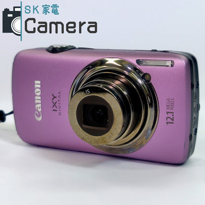 【中古】 Canon IXY DIGITAL 930IS PC1437 パープル コンパクトデジタルカメラ キャノン イクシー 930 IS 美品
