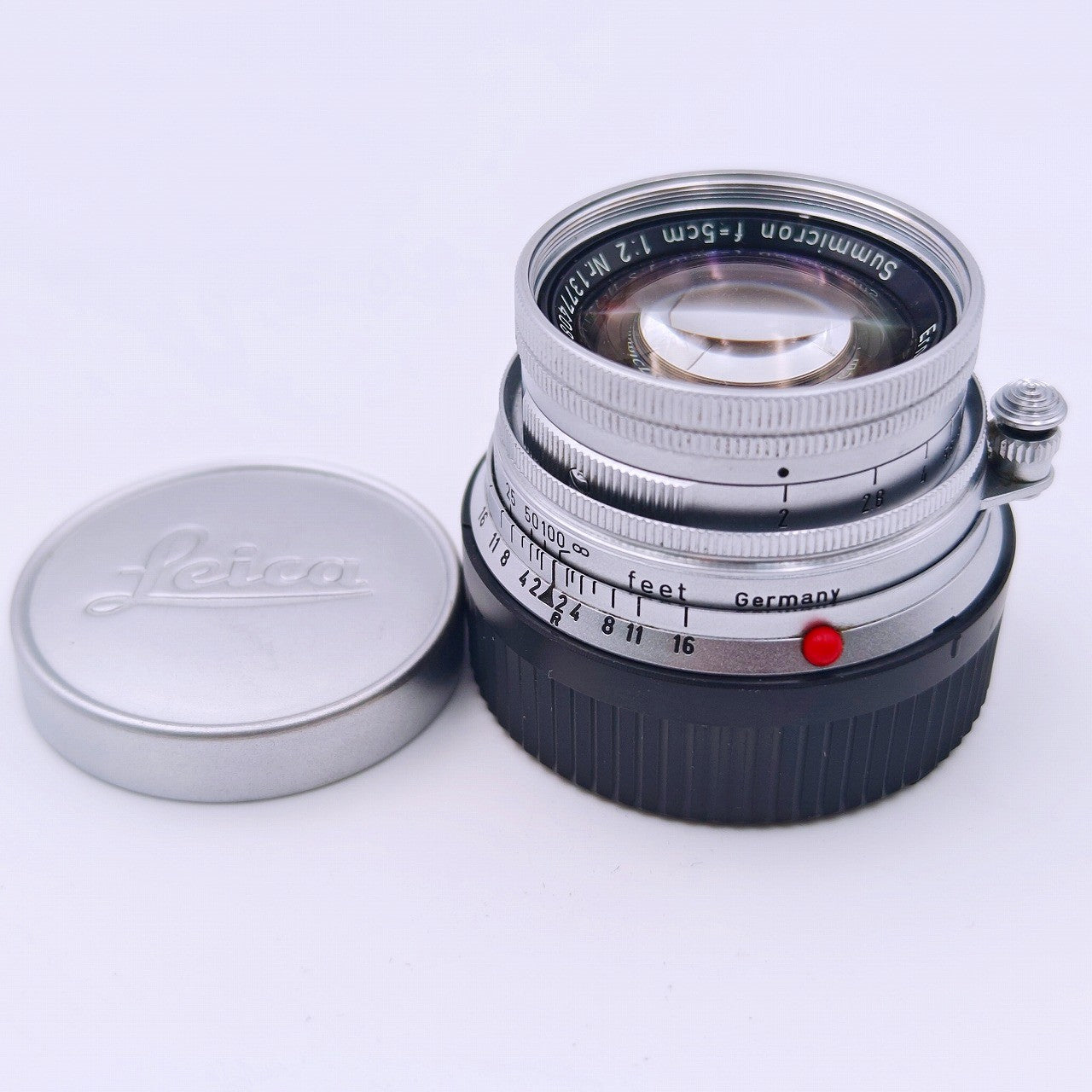 【中古】 Leitz Summicron 5cm F2 Mマウント ライツ ズミクロン Leica