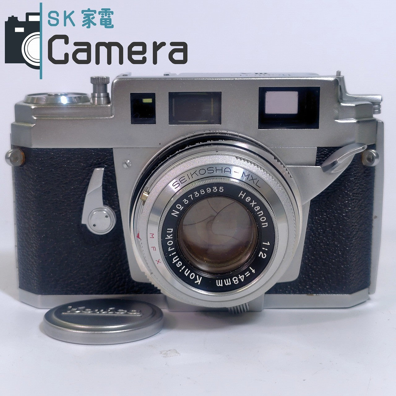Konica IIIA コニカ Hexanon 48ｍｍ F2 レンジファインダー ⅢA レンズキャップ付