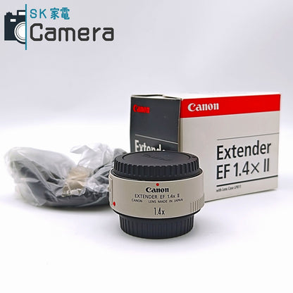 Canon Extender EF 1.4ｘ II キャノン エクステンダー 箱　巾着 付 美品
