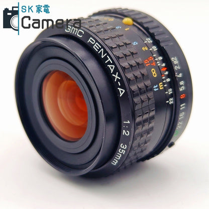 【中古】 PENTAX SMC PENTAX-A 35ｍｍ F2 Kマウント ペンタックス