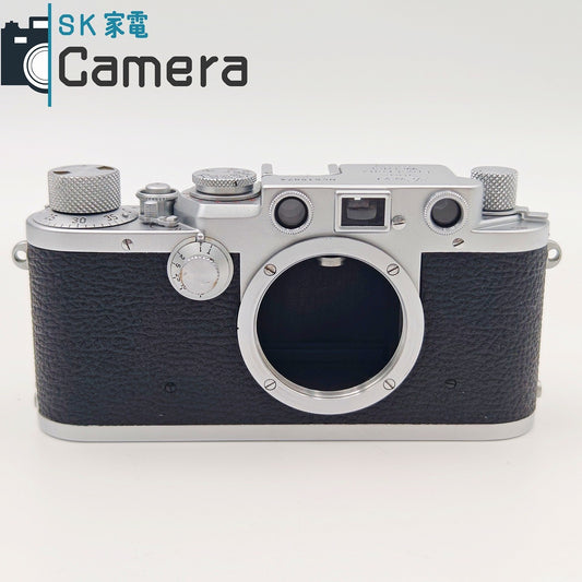 【中古】 Leica IIIｆ レッドダイヤル バルナックライカ LEICA