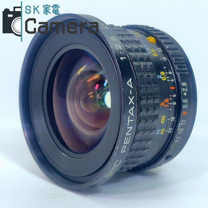 【中古】 PENTAX SMC PENTAX-A 20ｍｍ F2.8 ペンタックス