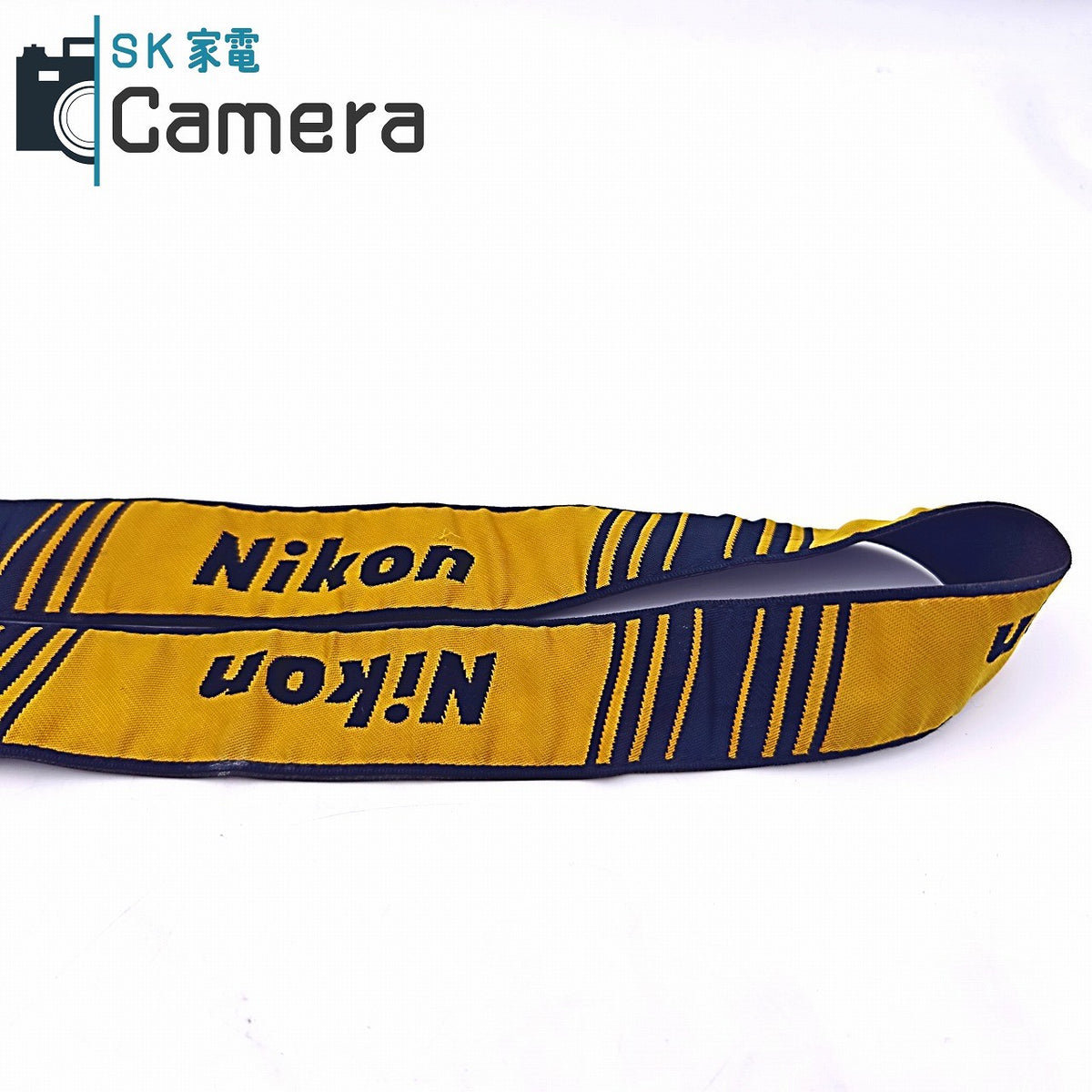 【中古】 Nikon PRESS ストラップ ニコン 報道 希少 STRAP 黄色