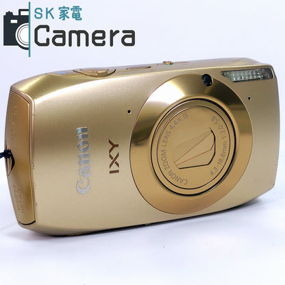 【中古】 Canon IXY 31S コンパクトデジタルカメラ PC1584 ゴールド キャノン イクシー 箱付 美品 31 S 金色