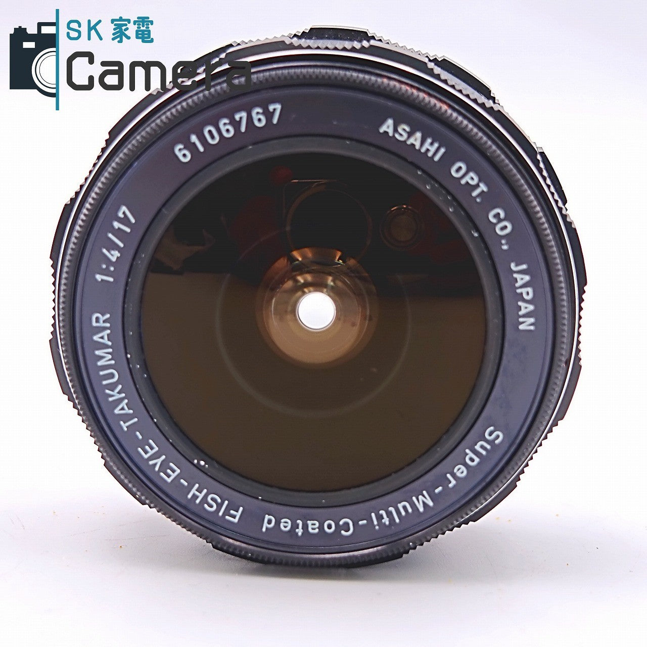 【中古】 PENTAX Super-Multi-Coated FISH-EYE-TAKUMAR 17ｍｍ F4 2026年7月清掃済 フィッシュアイ ペンタックス タクマ― M42