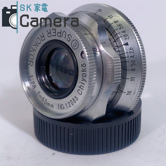 Chiyoko SUPER ROKKOR 45ｍｍ F2.8 L39 千代田光学 スーパー ロッコール