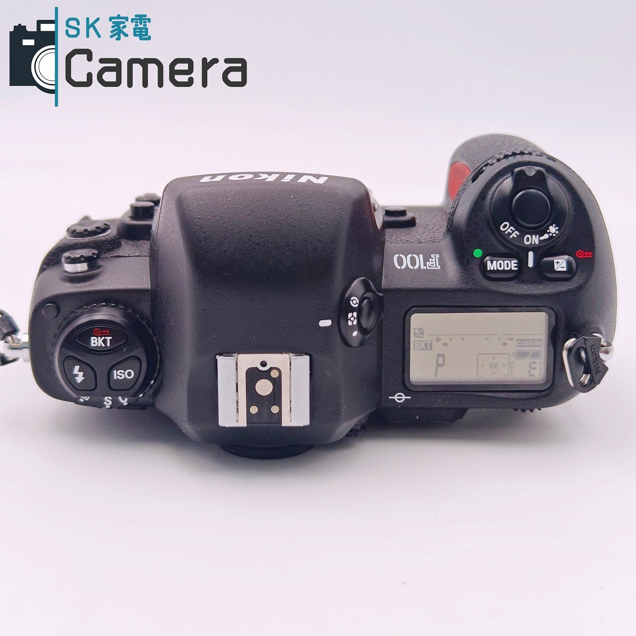 【中古】 Nikon F100 一眼レフフィルムカメラ ストラップ付 テスト用フィルムにて確認済 ニコン 美品