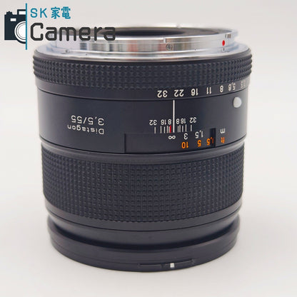 【中古】 CONTAX645用 Carl Zeiss Distagon 55ｍｍ F3.5 T＊ コンタックス 645 用 ディスタゴン 美品