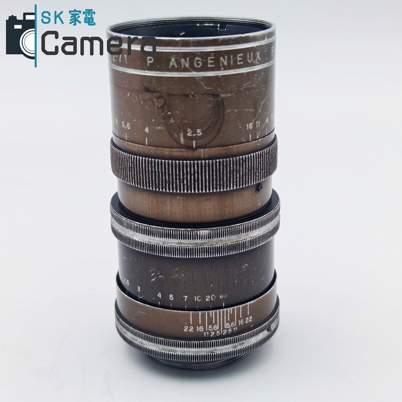 【中古】 P.ANGENIEUX PARIS TYPE Y1 90ｍｍ F2.5 L39 アンジェニュー キャップ付