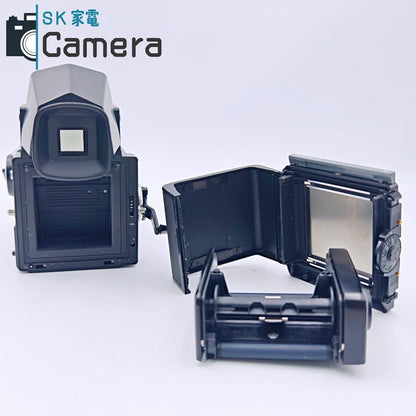 【中古】 ZENZA BRONICA SQ-A ZENZANON-S 80ｍｍ F2.8 AEプリズムファインダー シャッター 露出 AUTO 動作 ゼンザ ブロニカ