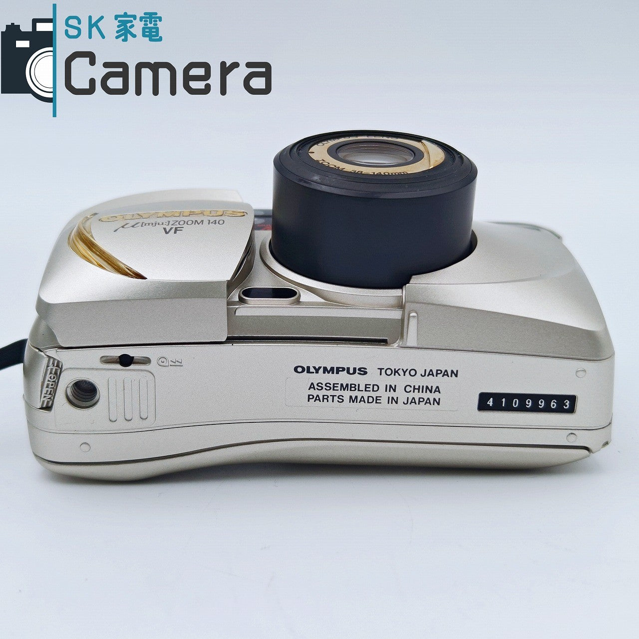 【中古】 OLYMPUS μ [mju:] ZOOM 140 VF 38-140ｍｍ オリンパス ミュー ケース付 美品