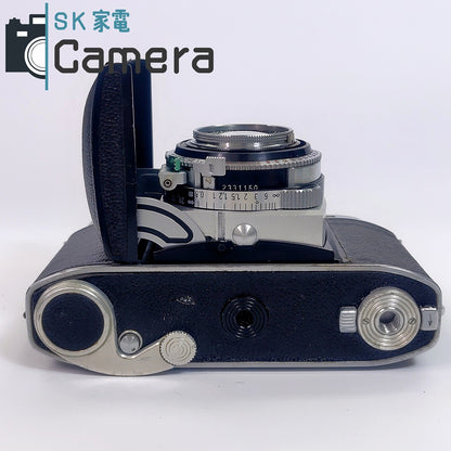 【中古】 Kodak Retina IIIｃ Rodenstock Heligon C 50ｍｍ F2 コダック レチナ ローデンシュトック ヘリゴン シャッター 露出 動作 希少