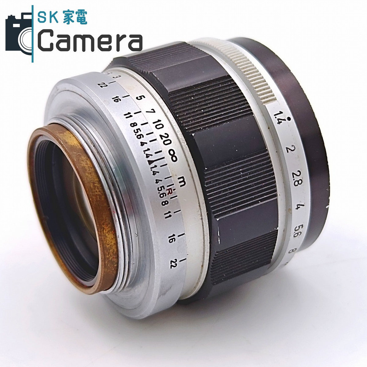 Canon LENS 50ｍｍ F1.4 L39 S-50 フード付き キャノン