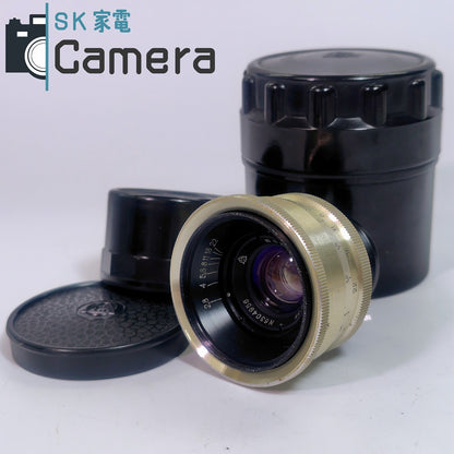 JUPITER-12 35ｍｍ F2.8 L39 ジュピター キャップ ケース付 ロシアレンズ