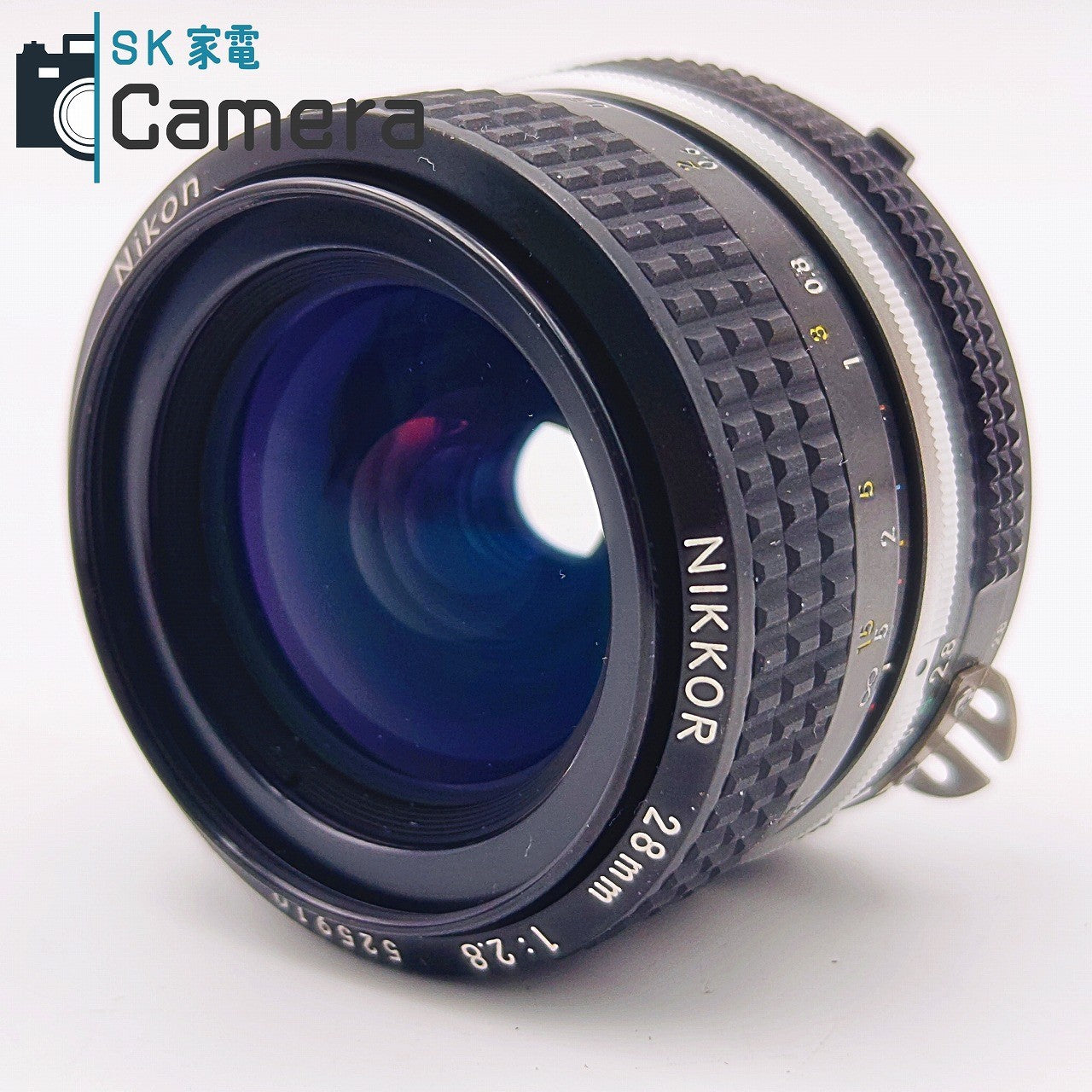 【中古】 Nikon NIKKOR 28ｍｍ F2.8 Ai ニコン 良