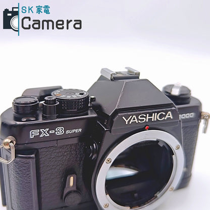 YASHICA FX-3 SUPER 2000 ヤシカ シャッター 露出 動作 京セラ KYOCERA