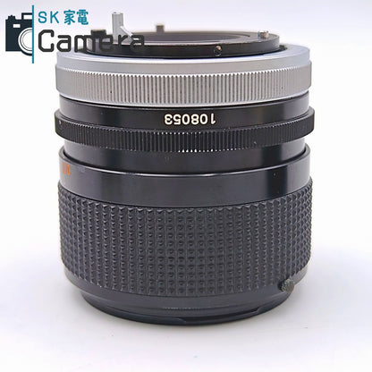 【中古】 Canon FD 35ｍｍ F2 S.S.C. キャノン キャップ フィルター付