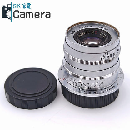 Nikon NIKKOR-Q・C 5cm F3.5 L39 Nippon Kogaku ニコン 並