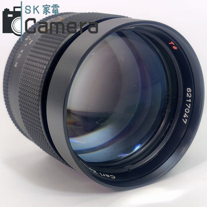 CONTAX Planar 85ｍｍ F1.4 T＊ AEG コンタックス Carl Zeiss 美品 Y/C ヤシコン