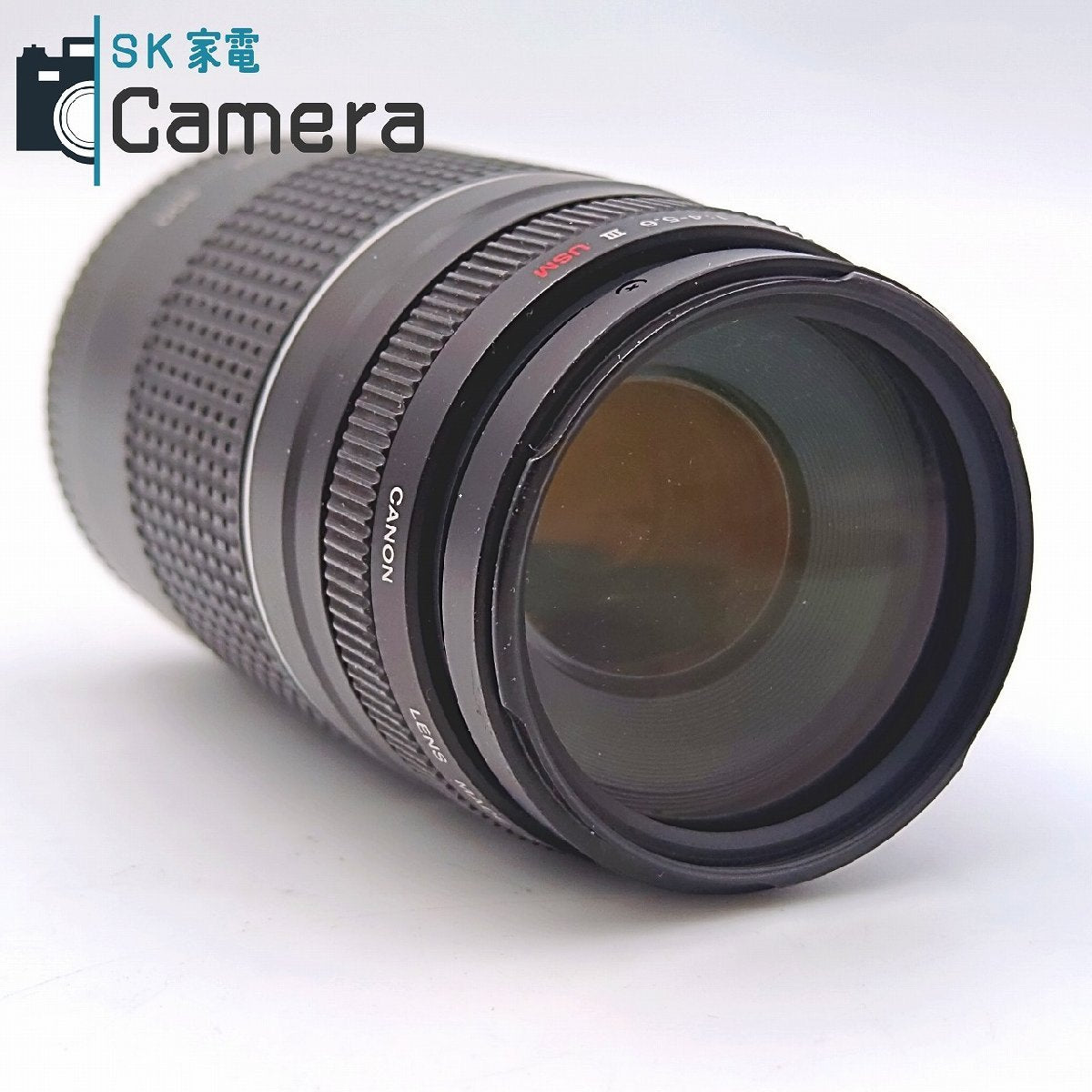 Canon EF 75-300ｍｍ F4-5.6 III USM キャノン キャップ付