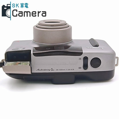 Canon Autoboy SII PANORAMA Ai-AF 38-135ｍｍ F3.6-8.9 キャノン オートボーイ ケース付 コンパクトフィルムカメラ